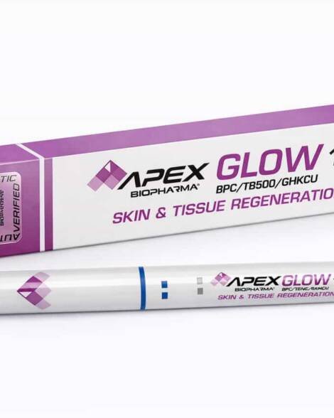 apex glow – bpc 157 / tb 500 / ghk cu (140mg)