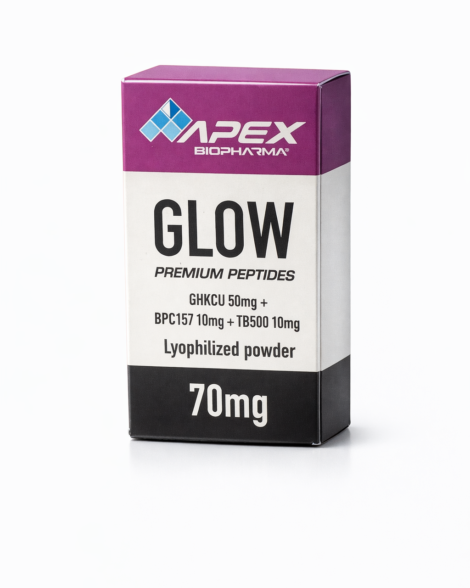 glow ghkcu 50 mg + bpc157 10mg + tb500 10mg